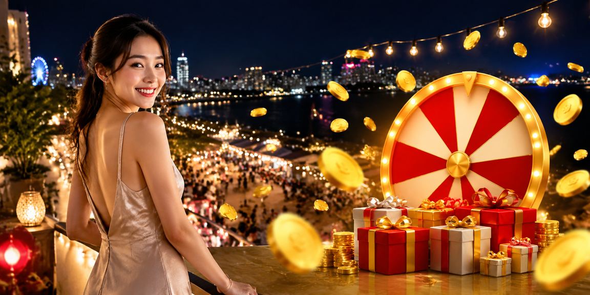 Bàn roulette tại chợ đêm Hà Nội với không khí sôi động buổi tối